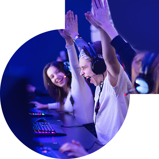 DG视讯獨家雙向驅動技術<br>讓電競玩家盡情享受極致高速快感